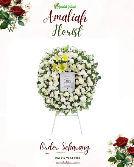 Krans Bunga Duka Timuran